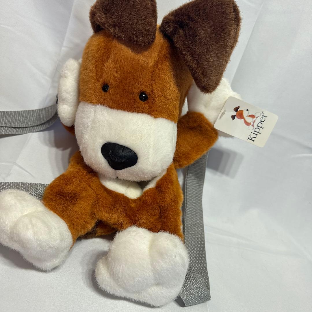 希少/2002年　タグ付 kipper キッパー　ぬいぐるみリュック　いぬ　犬