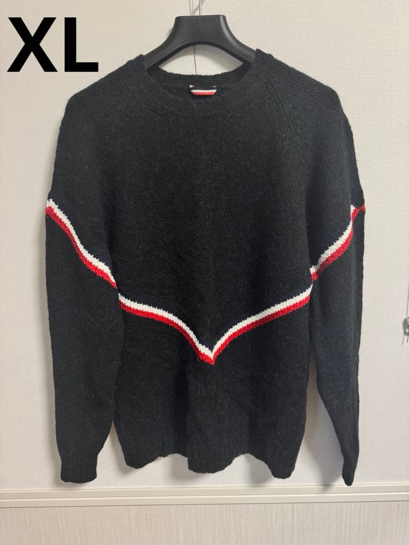 MONCLER MAGLIONE TRICOT GIROCOLLO/XL/ウール