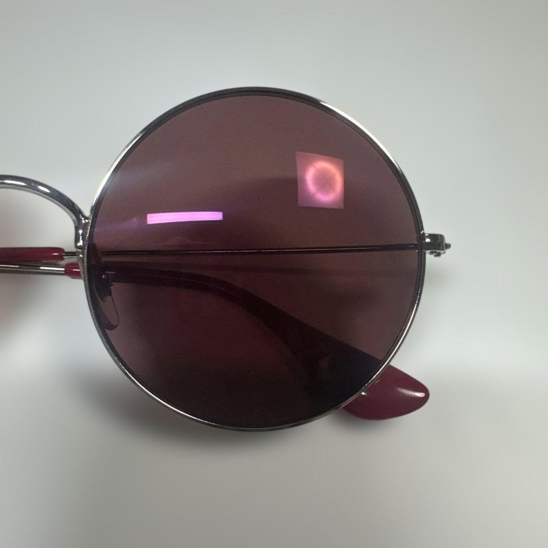 【極美品】Ray-Ban RB3592 ラウンド ピンク 生産終了 希少品