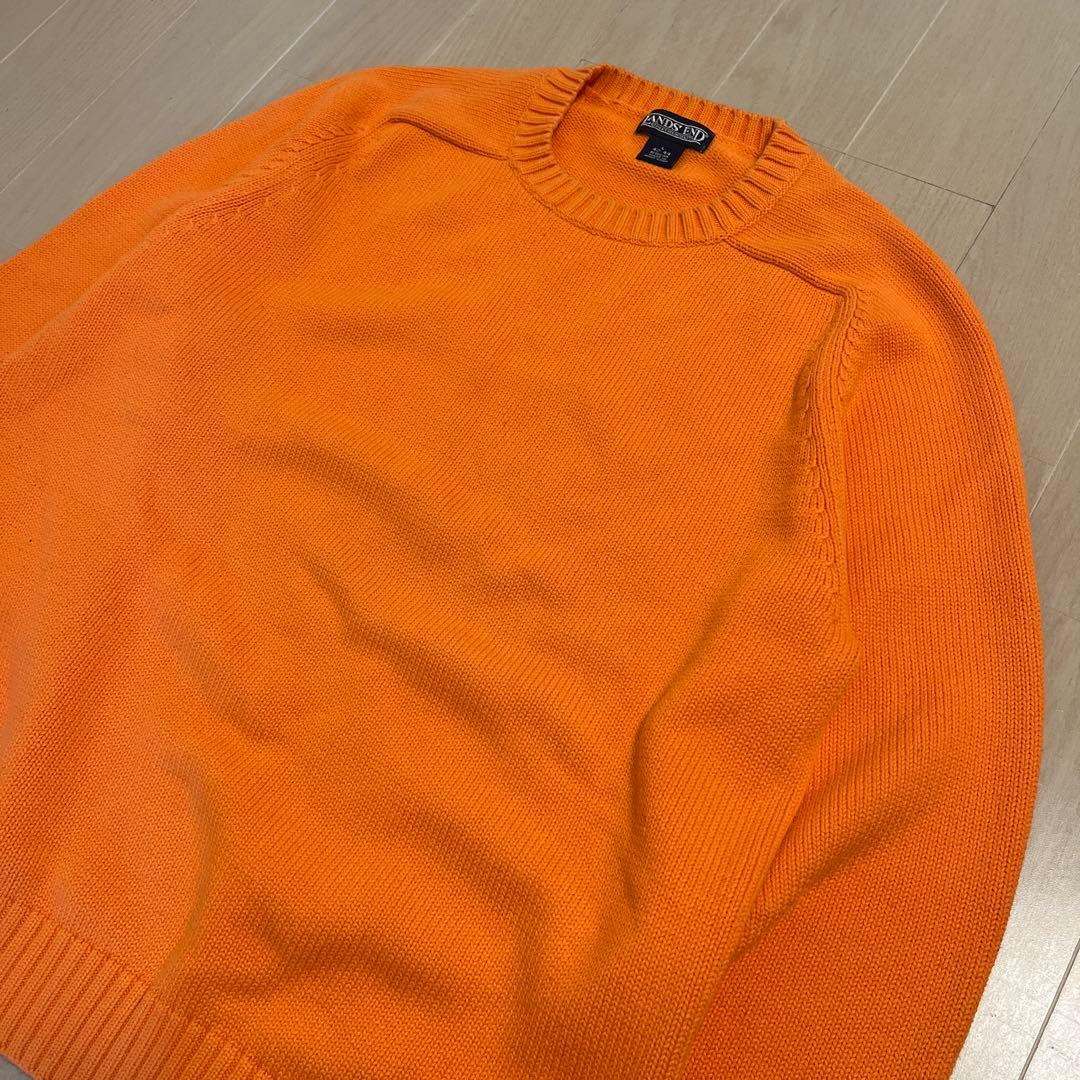 90s LANDS’ END コットンニット