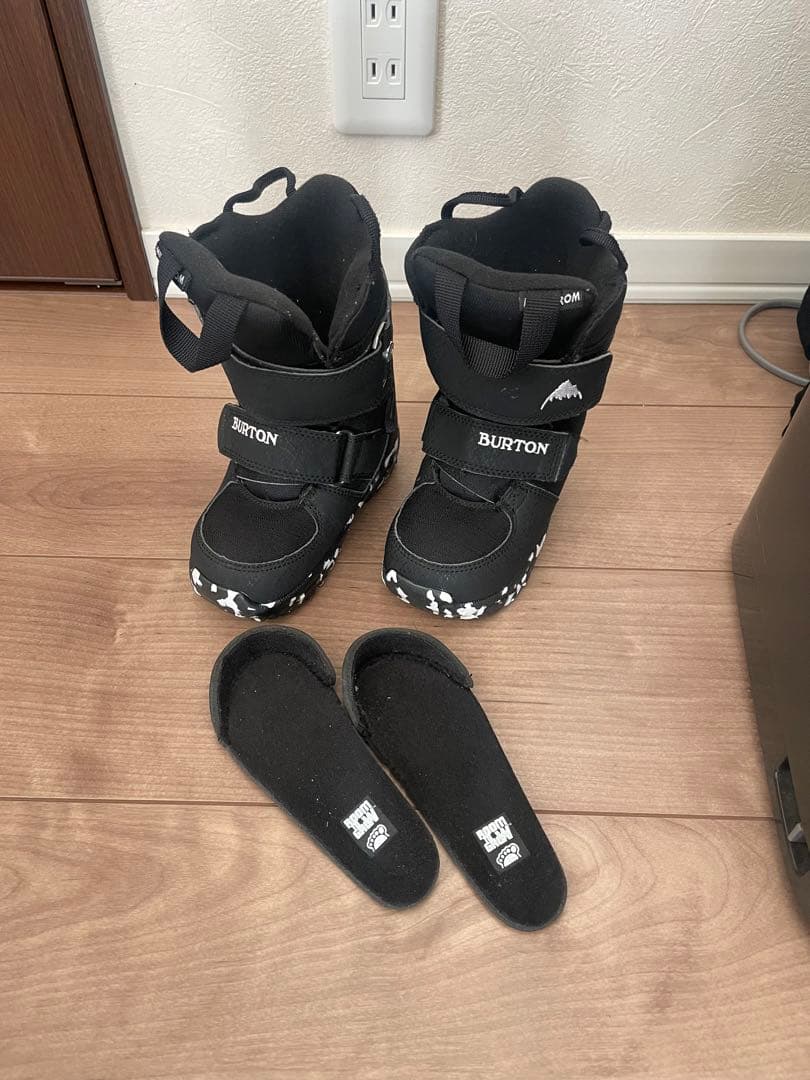 BURTON MINI-GROM 子供用スノーボードブーツ 8C
