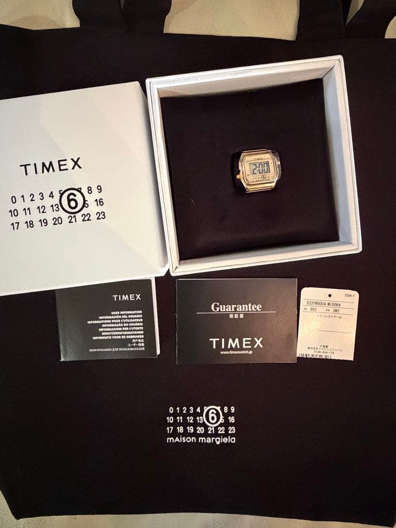時計 TIMEX MM6 Maison Margiela T80 Ring