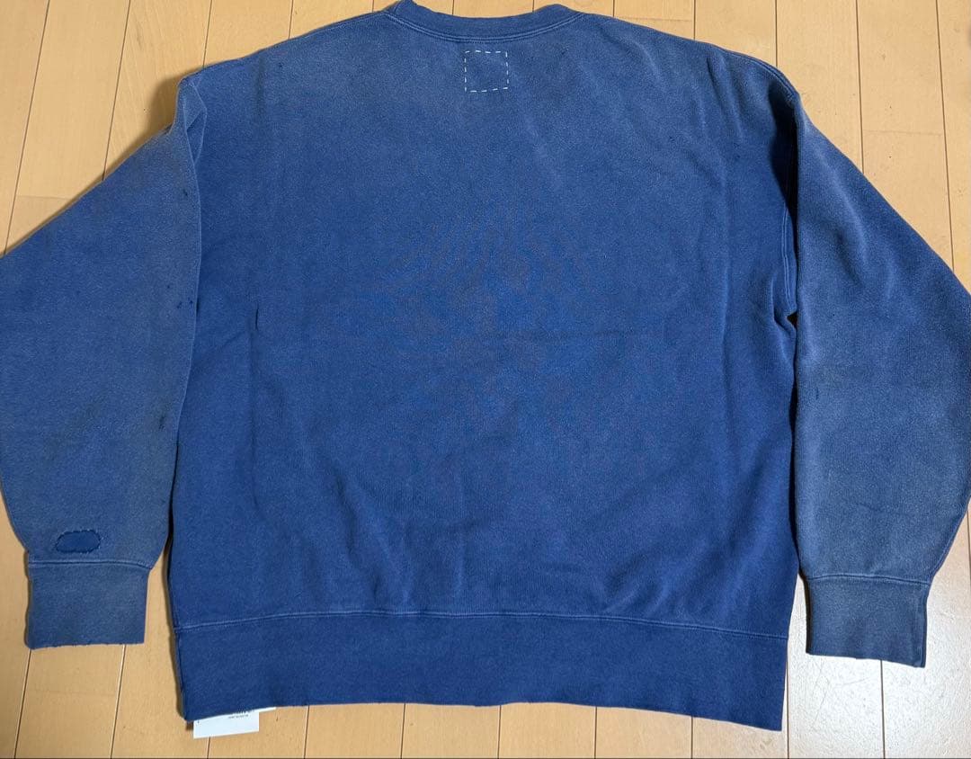visvim JUMBO SB SWEAT L/S CRASHスウェット