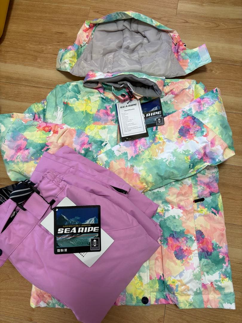 SEA RIDE スノーボードウェアセット