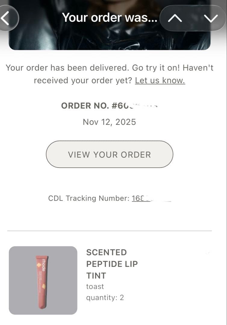 オギ RHODE センテッド ペプチド リップ ティント 2点