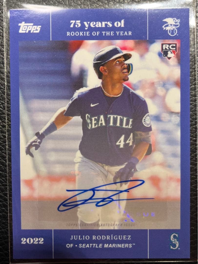 フリオロドリゲス Julio Rodriguez 直筆サイン auto