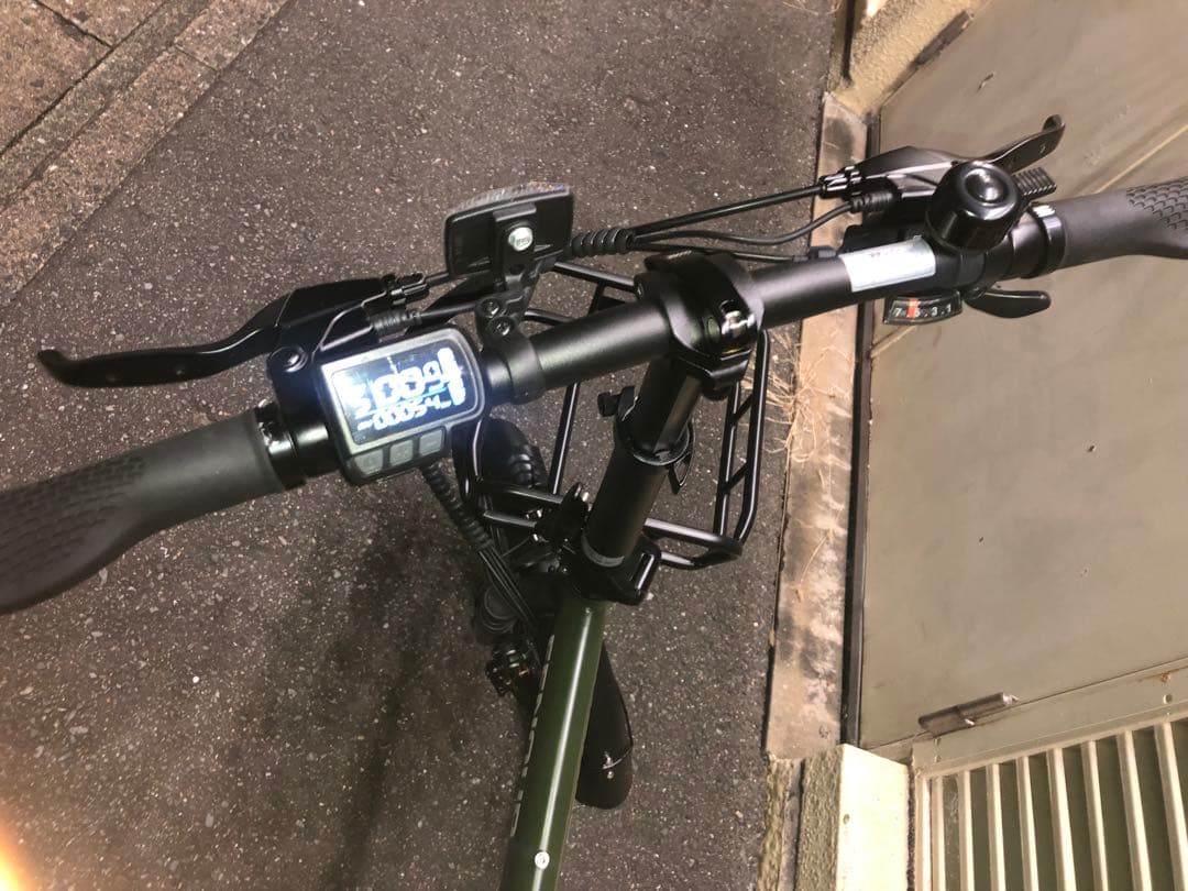 送料込　enneour c4 電動自転車　折り畳み
