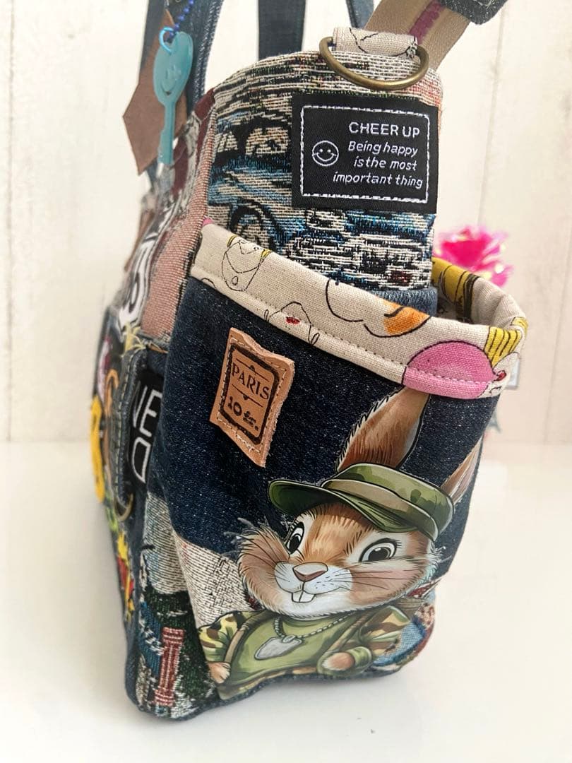 デニムリメイクバック　ブラコン×デニム