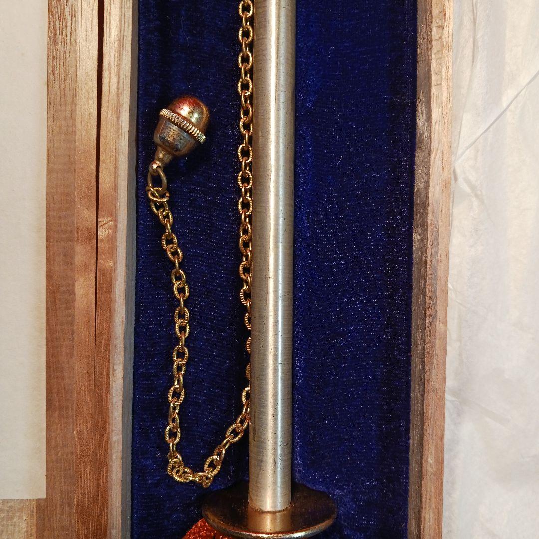 分銅付き十手　雲竜作　木箱付き　コレクション