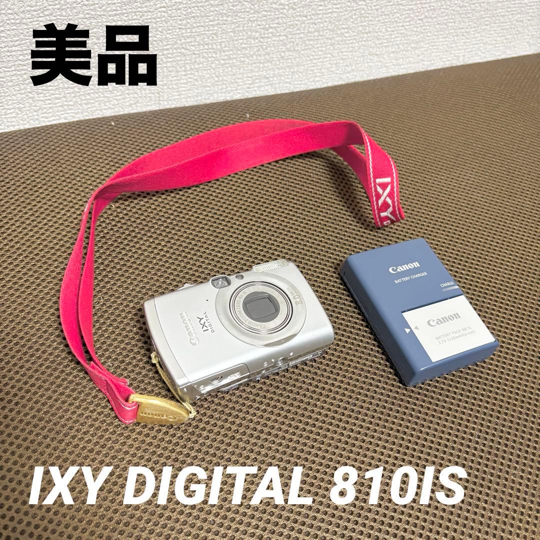 【美品】キャノン Canon IXY DIGITAL 810IS 動作確認済み