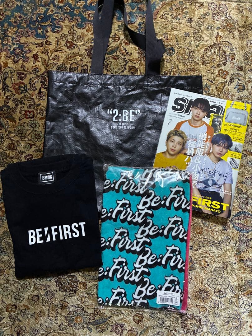 新品未使用　ビーファースト　ロゴタオル　オマケ付き(商品説明お読みください)