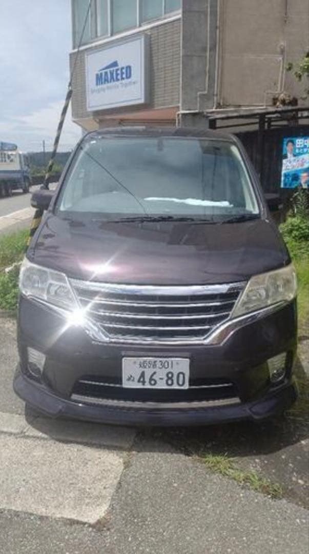 H25 日産セレナ ハイブリッド AT車 ETC付