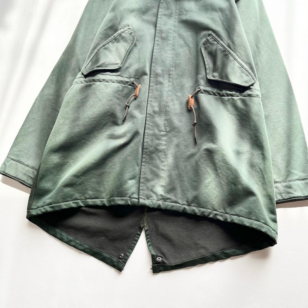 美品『BEAMS +』モッズコート／羽織／M／ライトアウター／カーキ