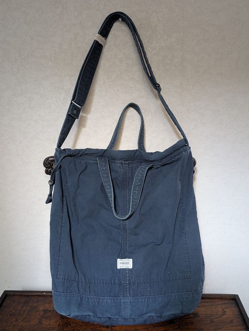 ガレ調《吉田カバンとWolf＆flower》藍染　古布　ミナ　pic　バック