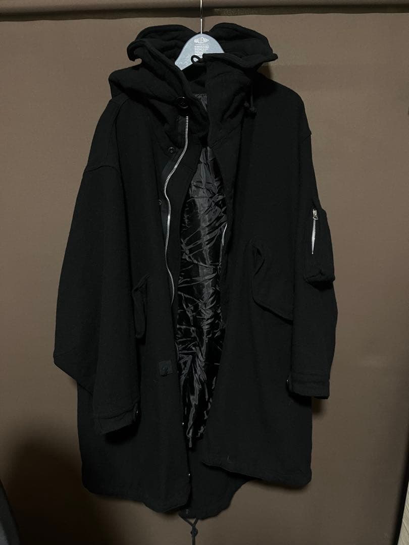 anytee Felted M48 parka 　Ｌ　完売品　縮絨