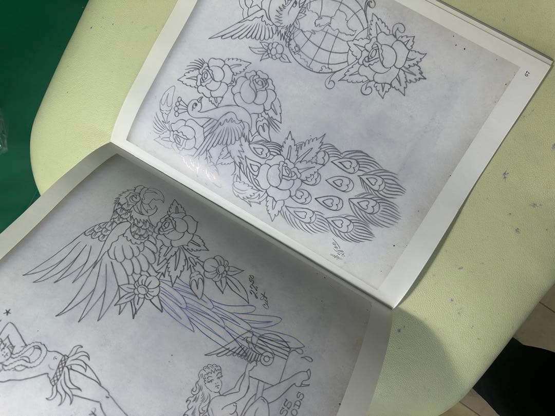 その他 Sailor Jerry Tattoo Drawings