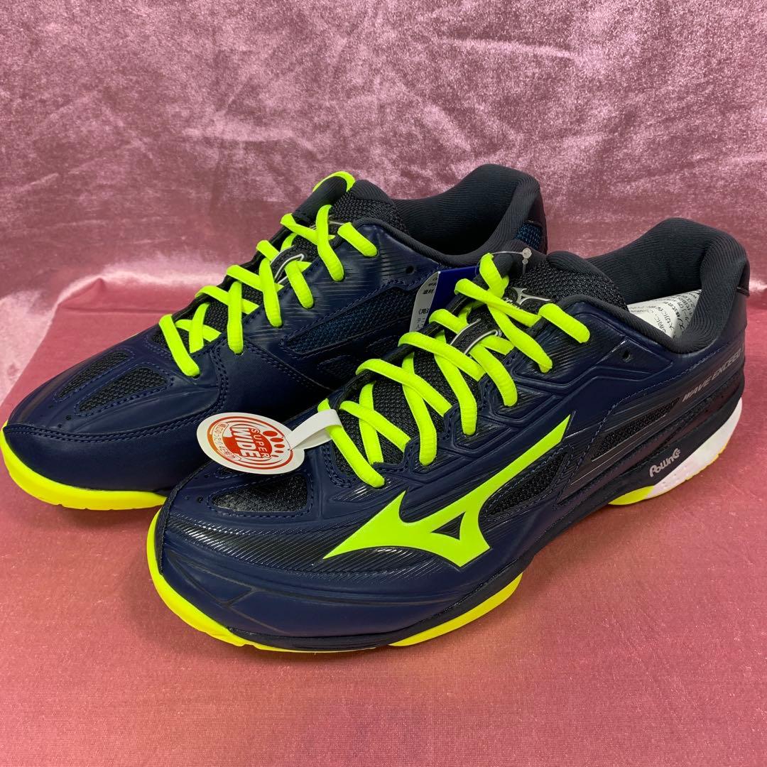 61GB191445 25.5cm ミズノ テニスシューズ