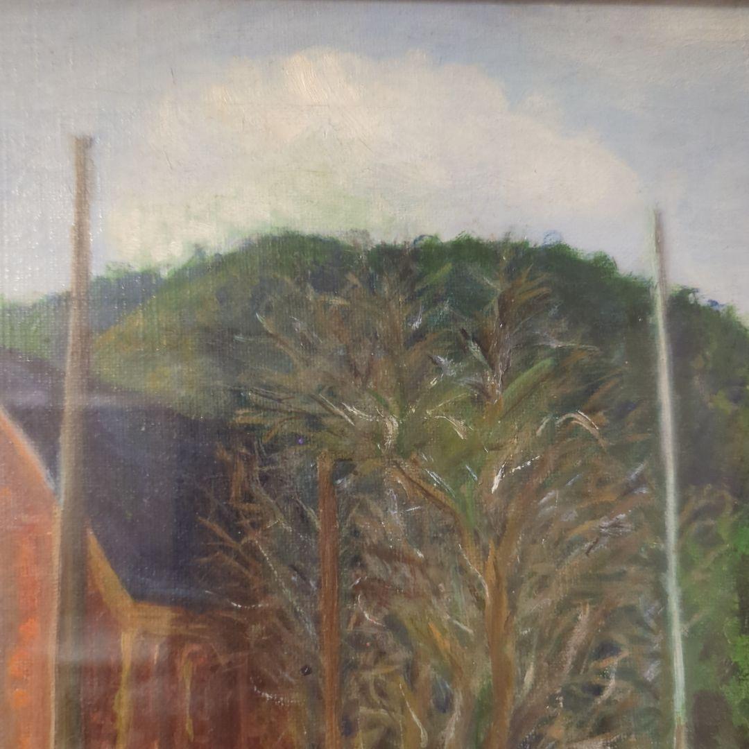 王子図書館 油彩画