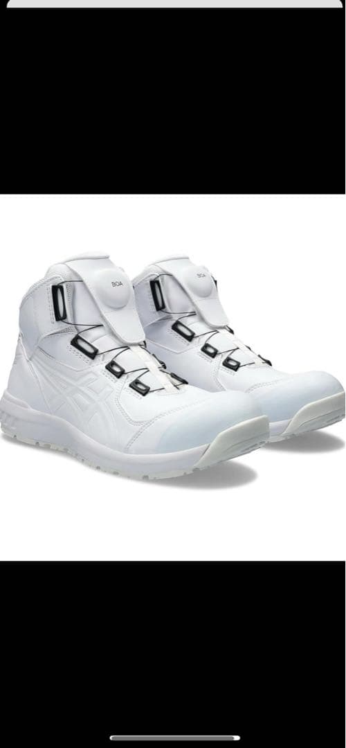 アシックスASICS WINJOB CP304 BOA ホワイト　限定　安全靴