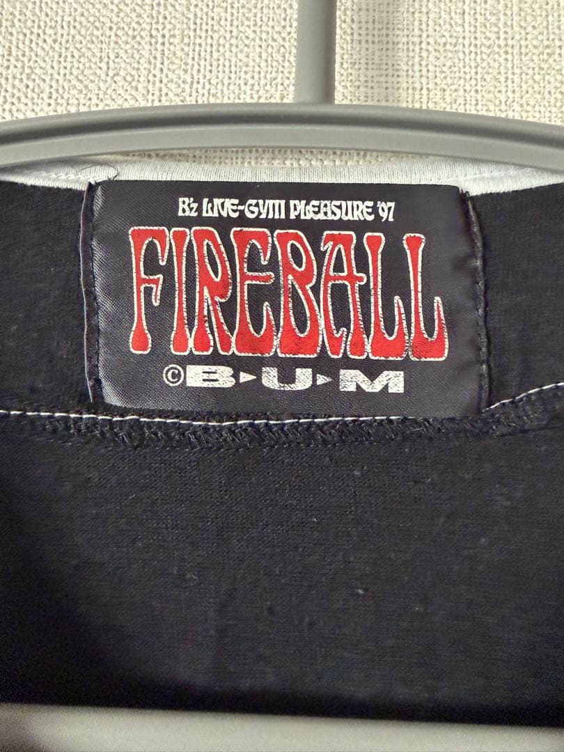 B'zライブ ベースボールシャFIREBALL'97