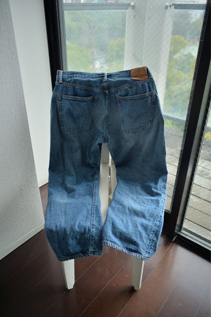 WAREHOUSE × BEAMS 別注 Lot.1105 セコハン W36 濃