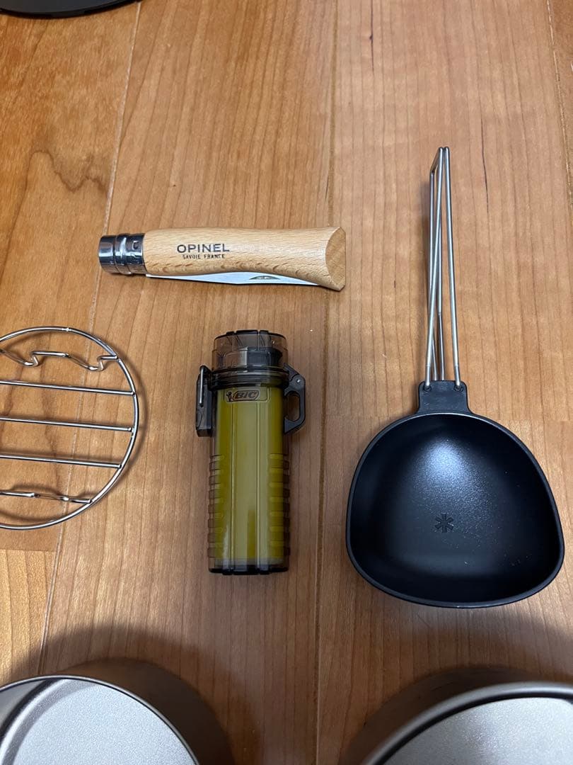 ア*ン様 エバニュー MSR peak オピネル 水蒸気炊飯　登山クッカ