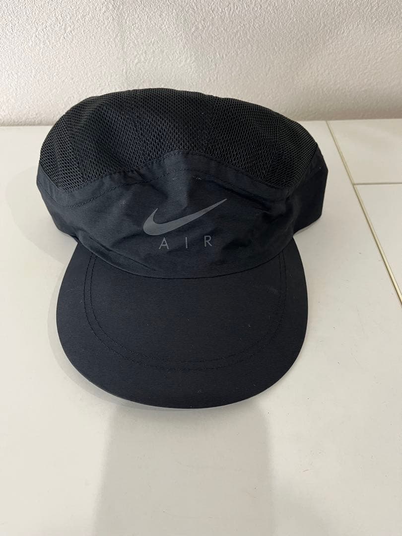 Nike AIR ×supreme ブラックメッシュキャップ