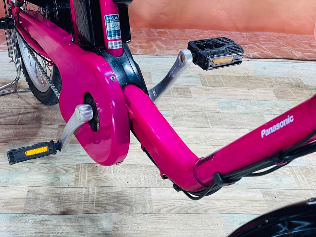 人気モデル！ギュット⭐️12AHパナソニック子供乗せ電動アシスト自転車Y3134