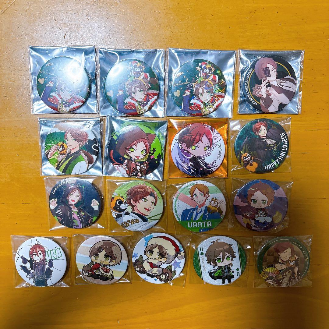 浦島坂田船 センラ 等身 ホロ 花魁 缶バッジ ハロパ 夏ツ 2018