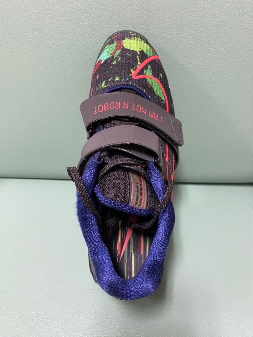 美品　ナイキ ロマレオス 4AMP トレーニングシューズ リフティング シューズ