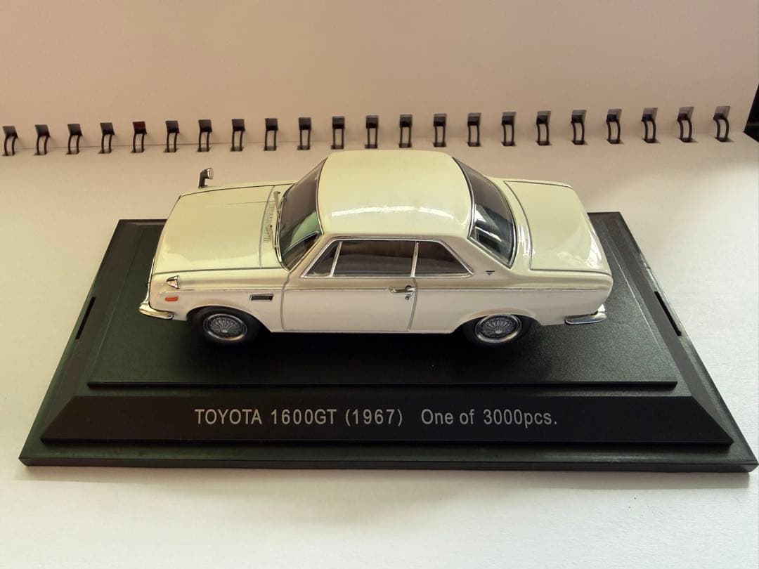 【廃盤・限定品】MMP 1/43 トヨタ 1600GT 1967年式