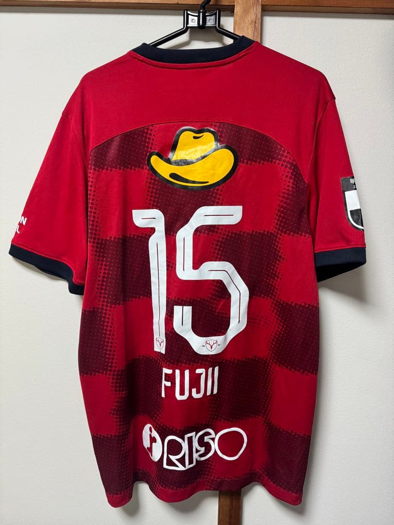 鹿島アントラーズ　2024 ホームユニフォーム15藤井智也　湘南ベルマーレ　XL