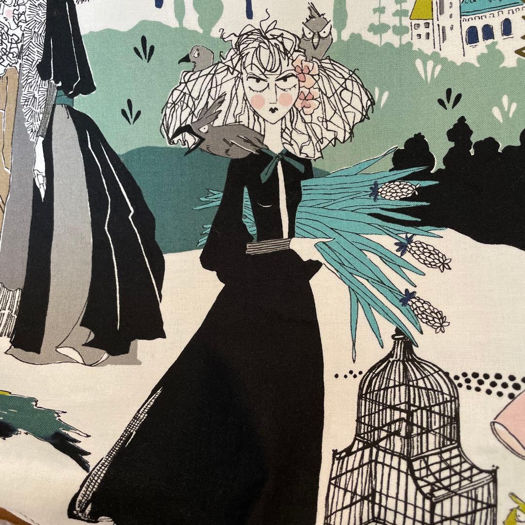 ぽんず☆　長財布　やりくり財布　ハンドメイド　トートバッグ　レア廃盤生地