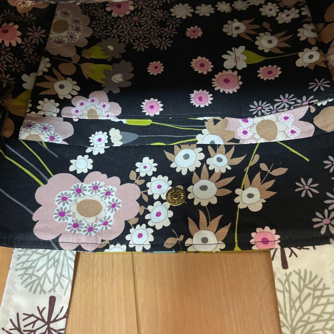 ぽんず☆　長財布　やりくり財布　ハンドメイド　トートバッグ　レア廃盤生地