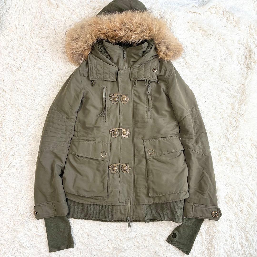 00s y2k SLY N3B モッズコート ロング 平成ギャル ファー フード