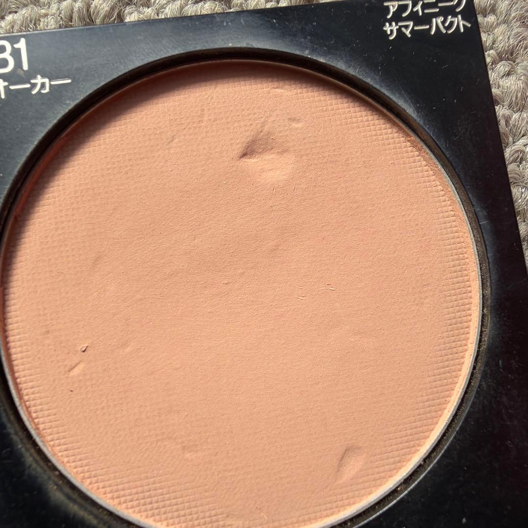 希少　カネボウ アフィニークパウダーファンデーション　ピンクオーカー✖️3