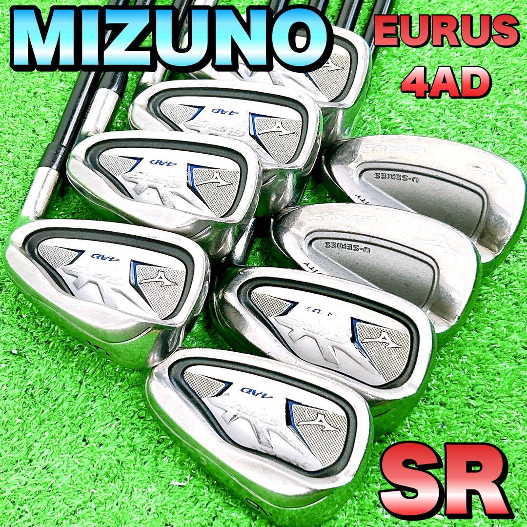 MIZUNO　ミズノ　ユーラス　4AD　メンズアイアンセット　ゴルフクラブ　SR