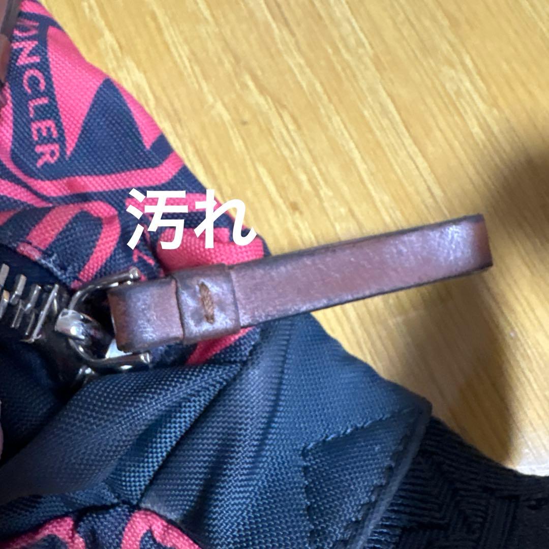 MONCLER ボディバッグ・ウエストポーチ レッド・ブラック