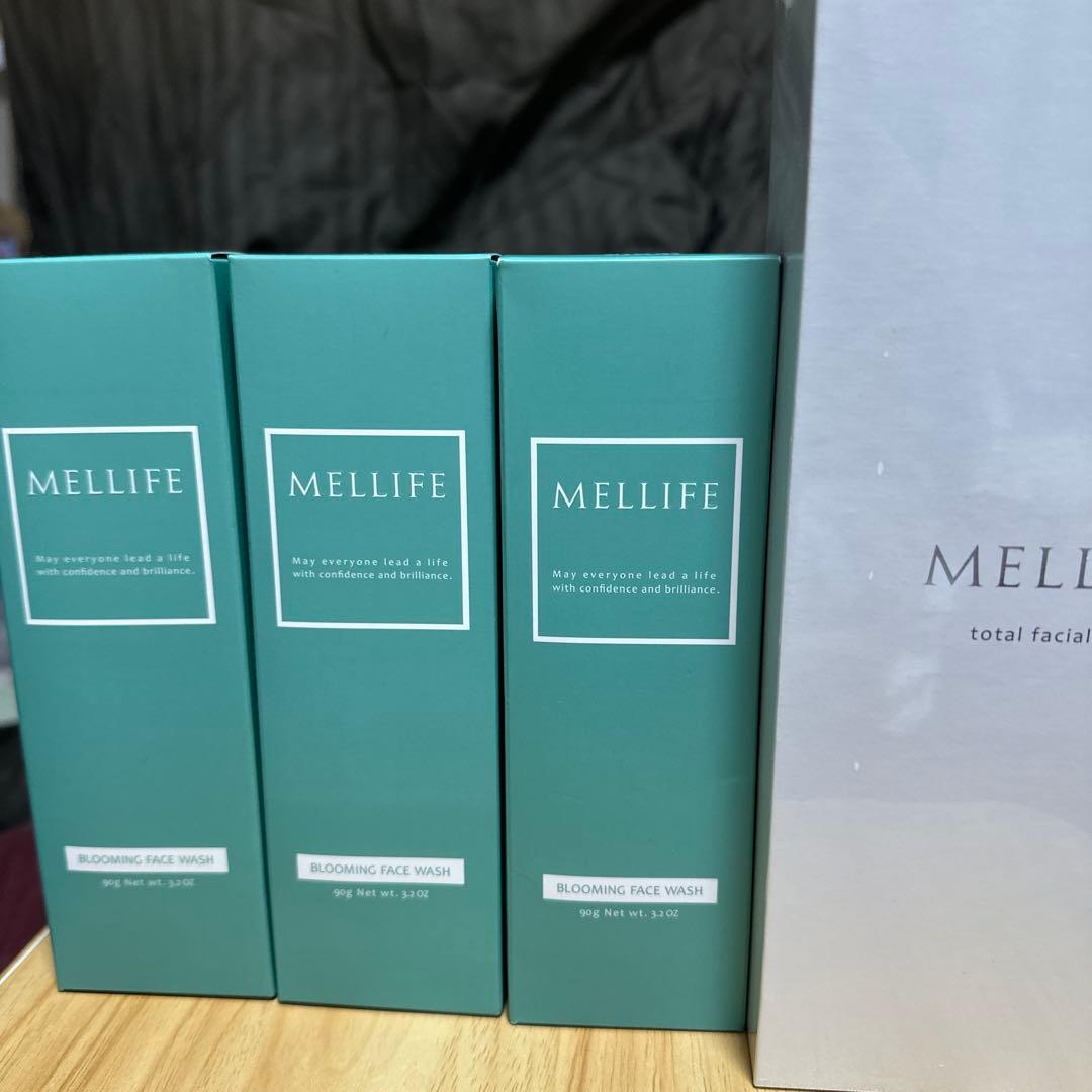 MELLIFE メリフ　洗顔 ブルーミングフェイスウォッシュ 美顔器セット