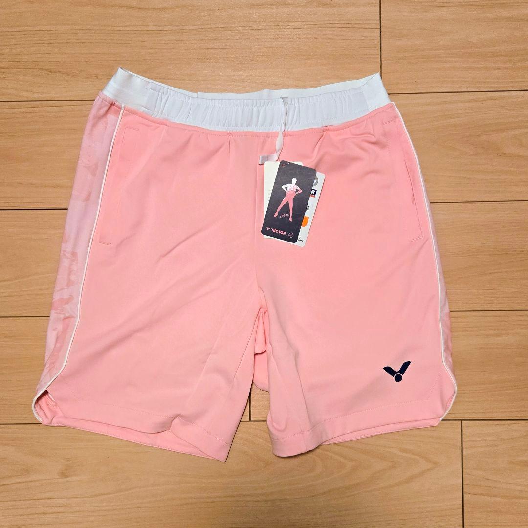 【Lサイズ】VICTOR バドミントンハーフパンツ アントンセンモデル