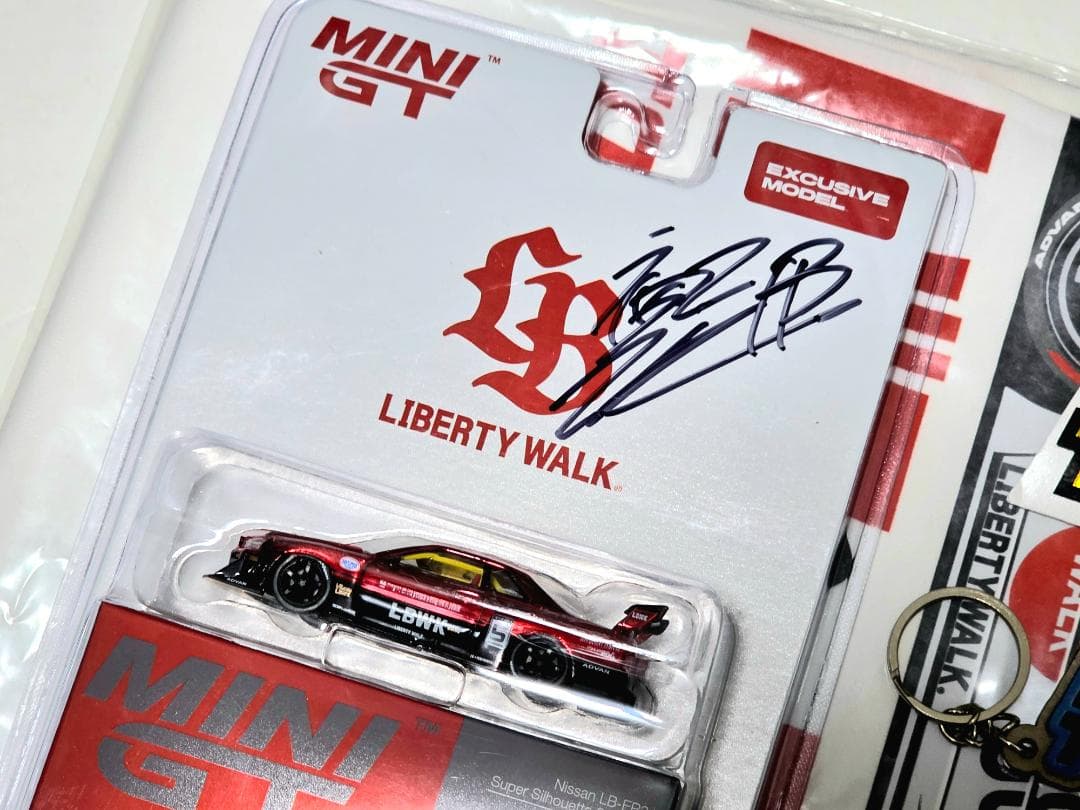 MINIGTLBWK R34 GT-R ブラジル限定イベントTSHIRT付きXL