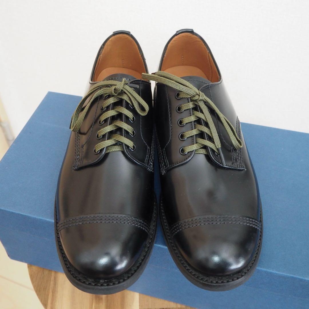 【未使用】sanders MILITARY DERBY SHOE uk5