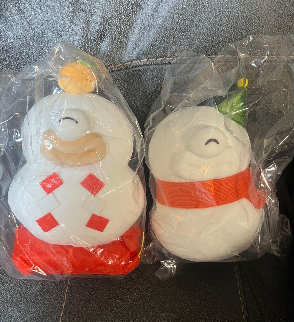 ちいかわ オデみもちぬいぐるみ　オデ雪だるまぬいぐるみ　2個セット　新品未開封
