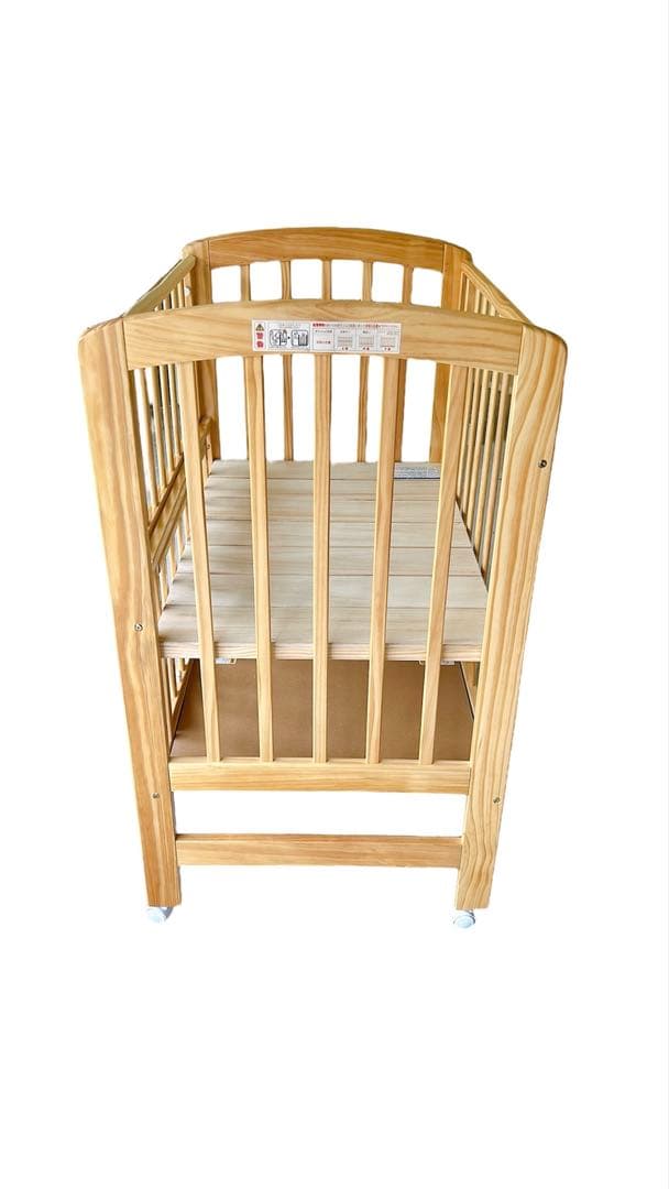 ⭐️美品⭐️ KATOJI ベビーベッド キャスター付き