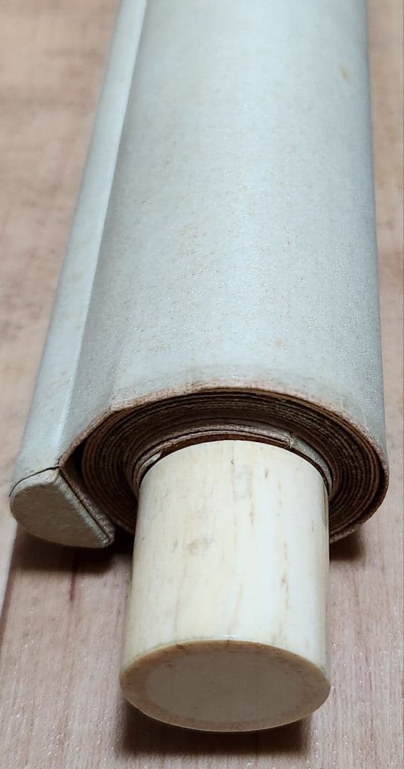 【ダリア図】川手青郷 2693 共箱 掛け軸 肉筆 夏～秋