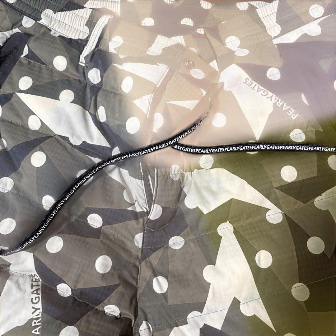 PEARLY GATES 幾何学模様パンツ