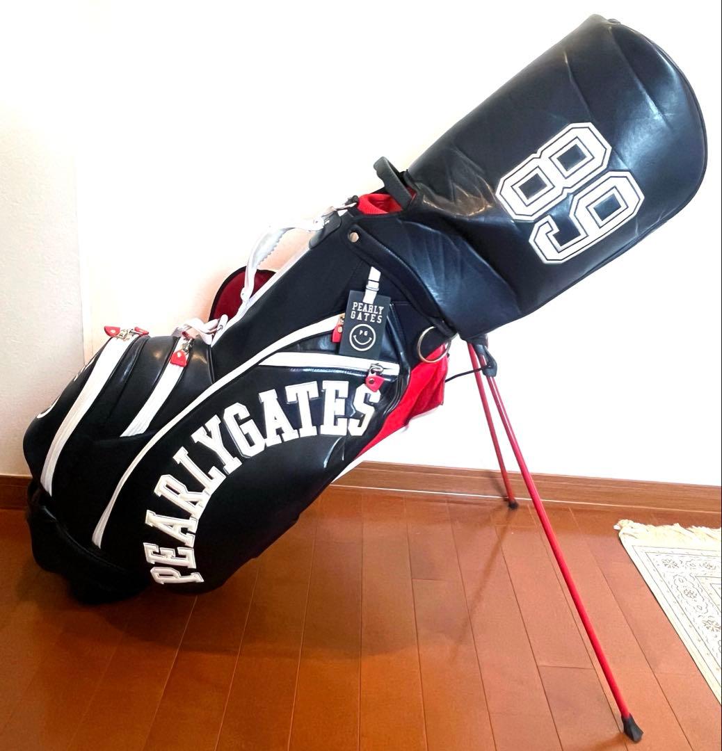 【限定色】PEARLY GATESパーリーゲイツ キャディバッグ トリコロール