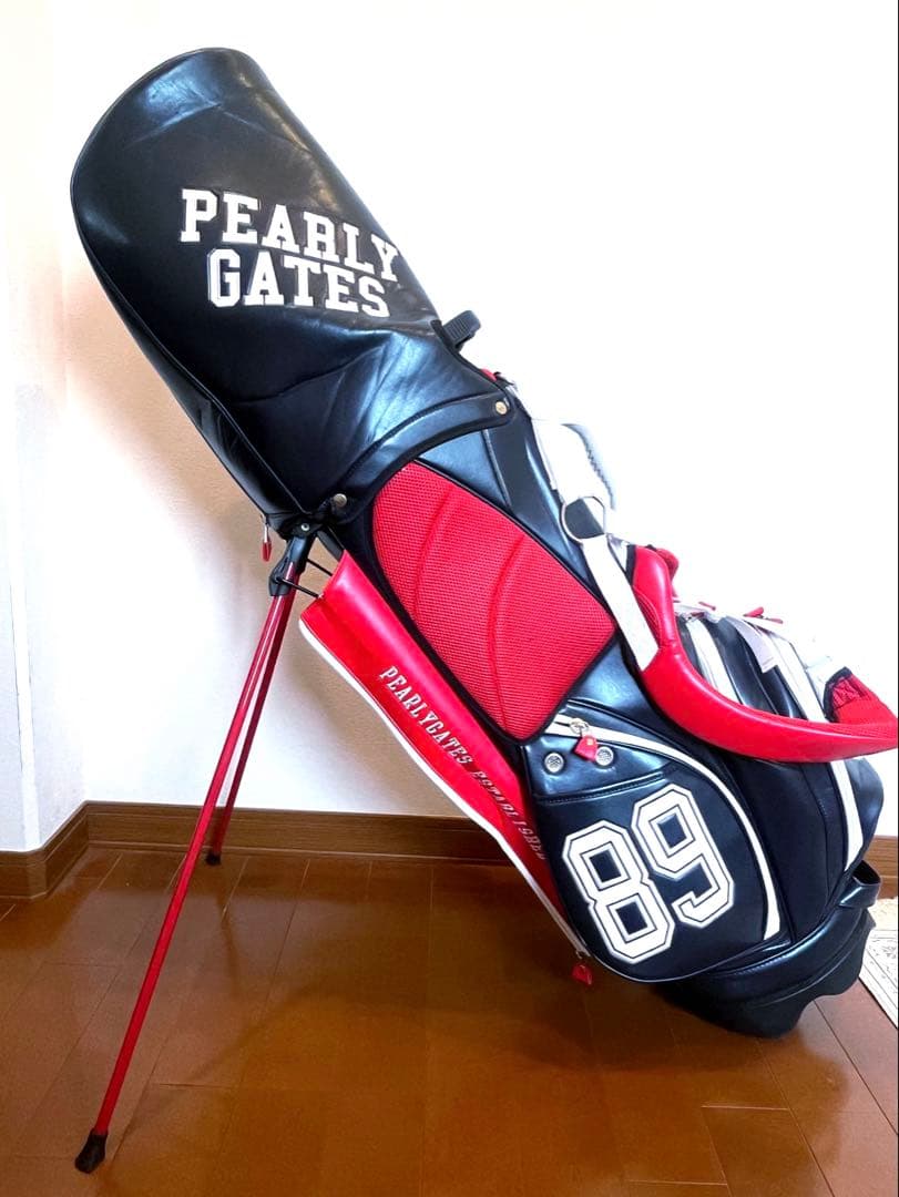 【限定色】PEARLY GATESパーリーゲイツ キャディバッグ トリコロール