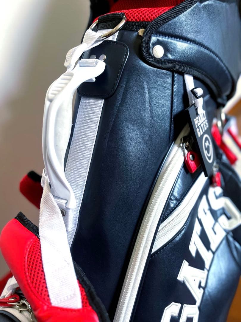 【限定色】PEARLY GATESパーリーゲイツ キャディバッグ トリコロール