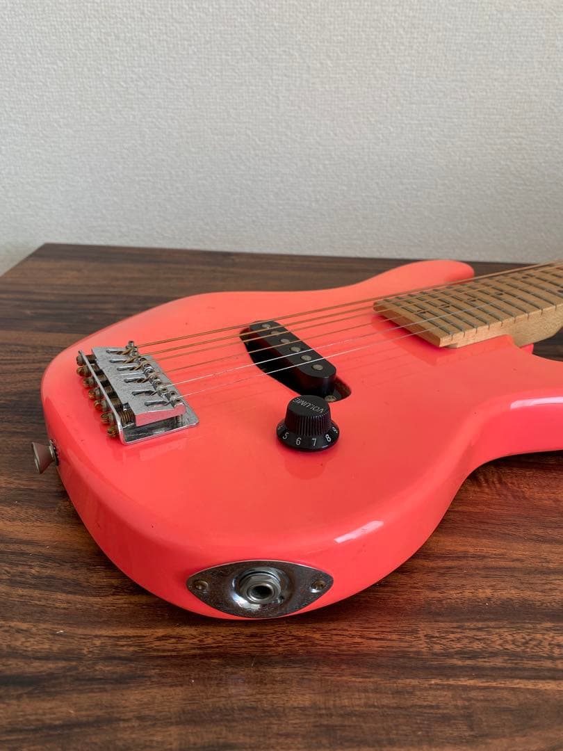 PhotoGenic ピンク エレキギター 6弦 シングルコイル